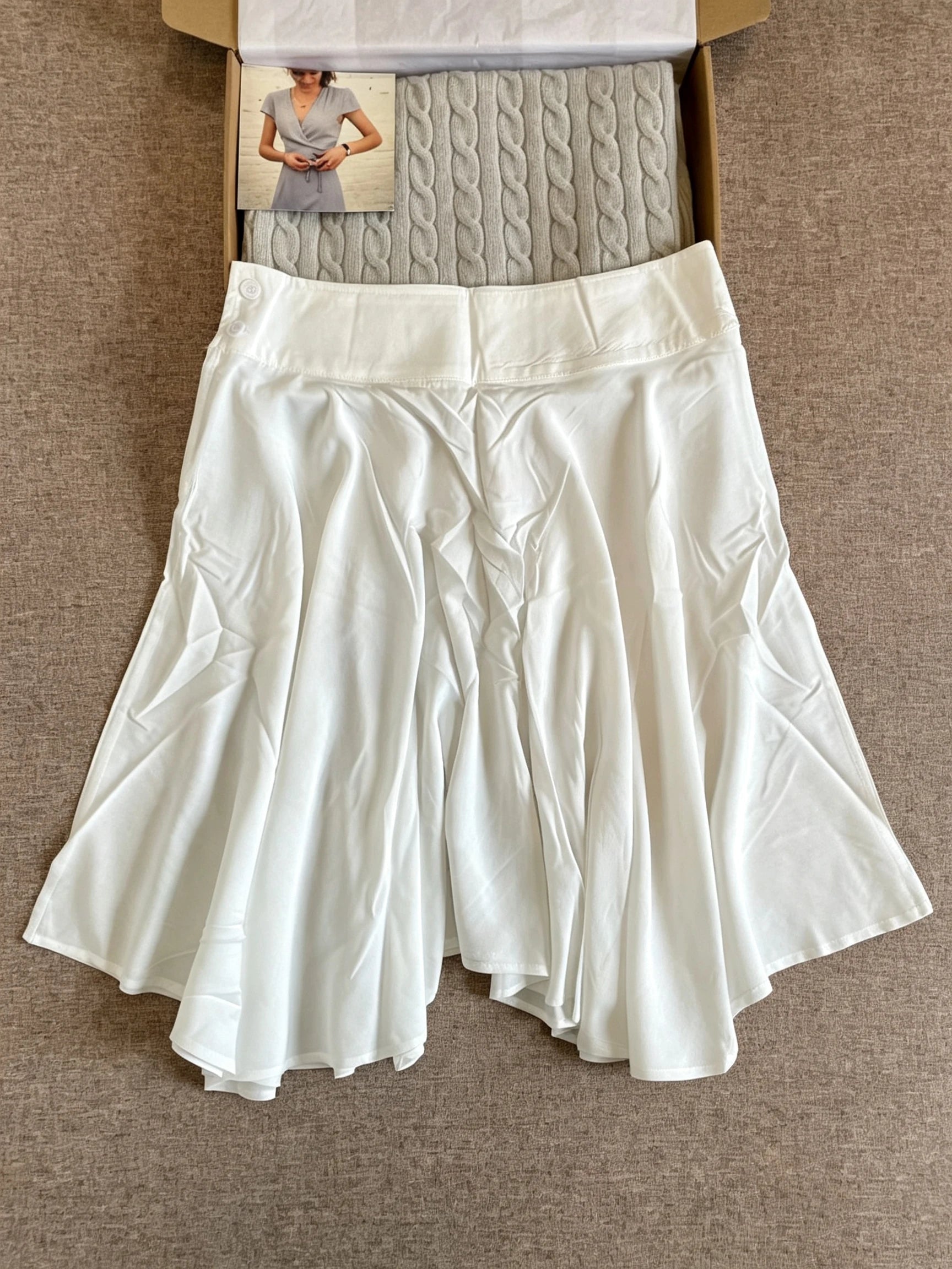 White Button-down Pleated Midi Skirt Women Streetwear Simple Loose Cotton Full A-line Skirts Sweet Preppy Style Cute Faldas Y2K